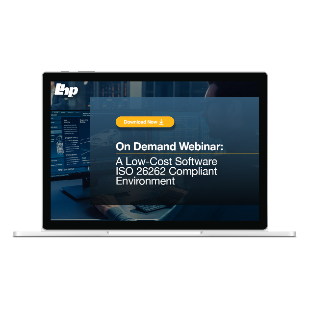 A Low-Cost Software ISO 26262 Compliant Environment